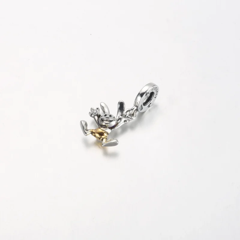 (image for) PANDORA Disney 100th Anniversary Oswald Dangle Charm - 792519C01 - View 5