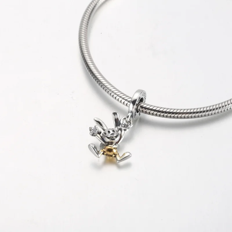 (image for) PANDORA Disney 100th Anniversary Oswald Dangle Charm - 792519C01 - View 8