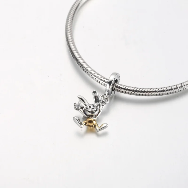 (image for) PANDORA Disney 100th Anniversary Oswald Dangle Charm - 792519C01 - View 12