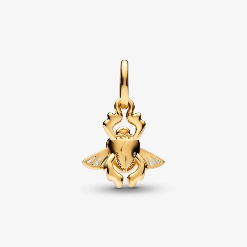 (image for) PANDORA Disney Aladdin Scarab Beetle Dangle Charm - 762345C01 - View 4