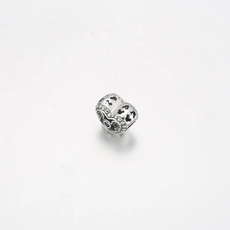 (image for) PANDORA Disney Parks Mickey Mouse Ear Hat & Castle Charm - 792276C01 - View 4