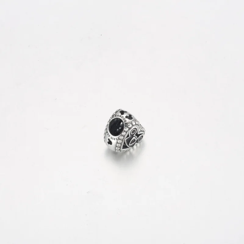 (image for) PANDORA Disney Parks Mickey Mouse Ear Hat & Castle Charm - 792276C01 - View 9