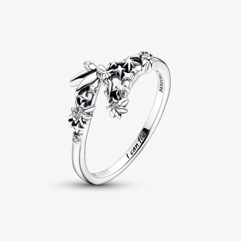 (image for) PANDORA Disney Tinker Bell Sparkling Ring - 192516C01 - View 4