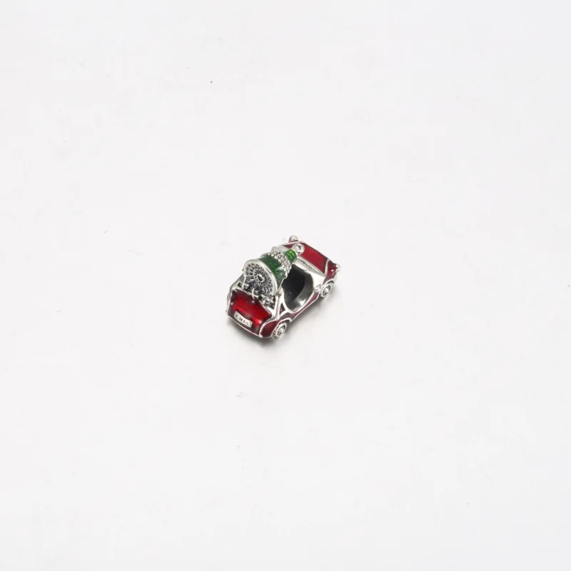 (image for) PANDORA Festive Car & Christmas Tree Charm - 792358C01 - View 6