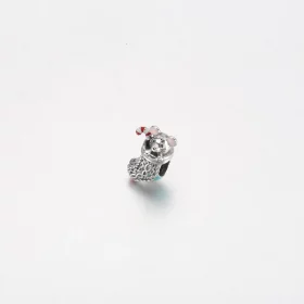 PANDORA Festive Mouse & Stocking Charm - 792366C01