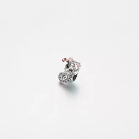 PANDORA Festive Mouse & Stocking Charm - 792366C01
