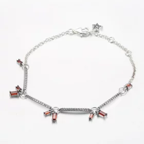 PANDORA Firecracker Pavé Bars Bracelet - 592537C01 PANDORA Firecracker Pavé Bars Bracelet - 592537C01