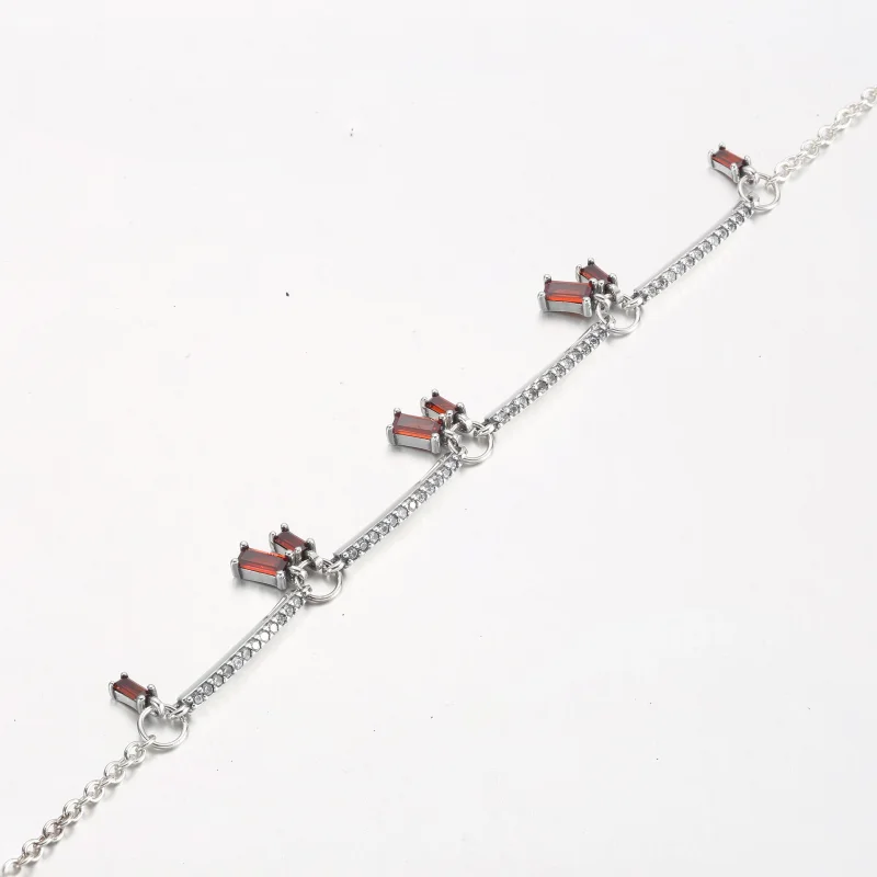 (image for) PANDORA Firecracker Pavé Bars Bracelet - 592537C01 - View 7