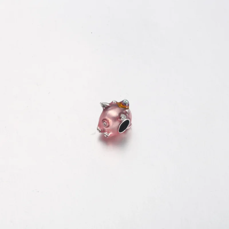 (image for) PANDORA Flying Unicorn Pig Charm - 792573C01 - View 6