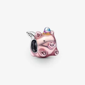 PANDORA Flying Unicorn Pig Charm - 792573C01