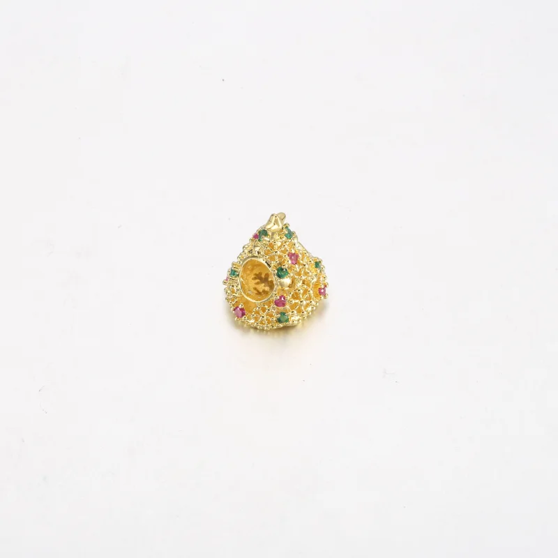 (image for) PANDORA Glitter Christmas Tree Charm - 769226C01 - View 11