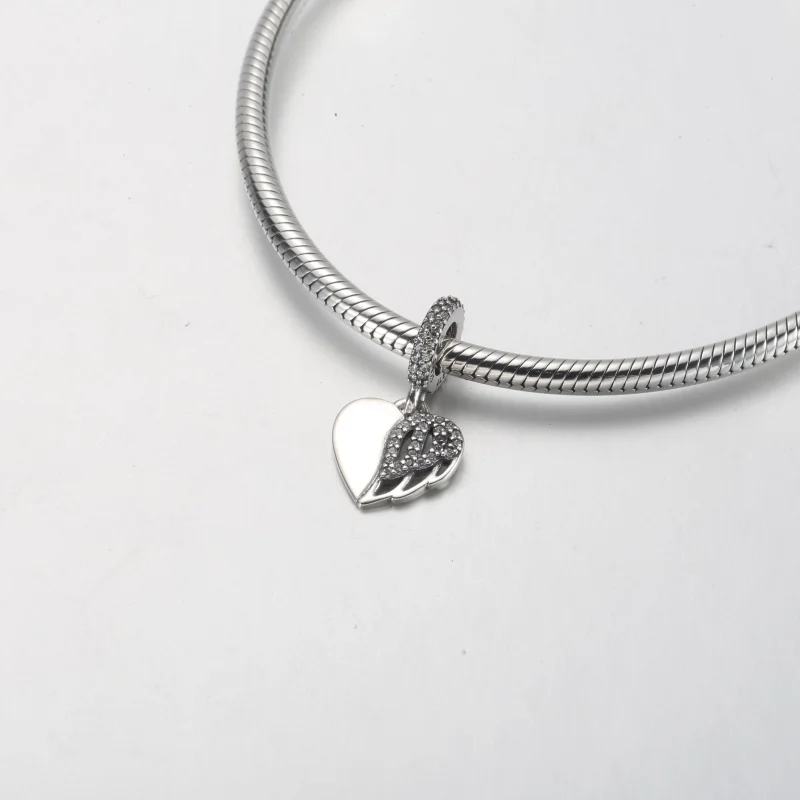 (image for) Pandora Heart and Angel Dangle - 792646C01 - View 7