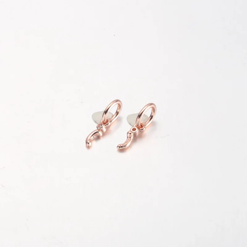 (image for) PANDORA Letter A Script Alphabet Dangle Charm - 782531C01 - View 9