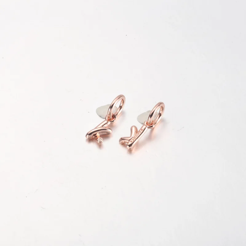 (image for) PANDORA Letter A Script Alphabet Dangle Charm - 782531C01 - View 11