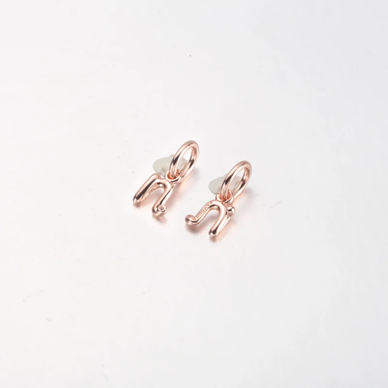 (image for) PANDORA Letter A Script Alphabet Dangle Charm - 782531C01 - View 14