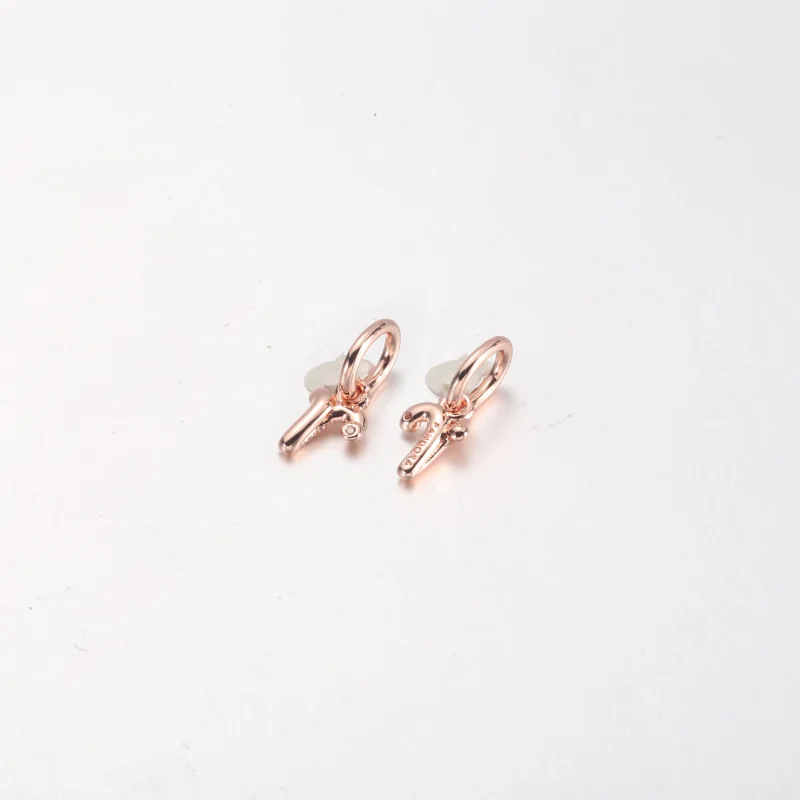 (image for) PANDORA Letter A Script Alphabet Dangle Charm - 782531C01 - View 19