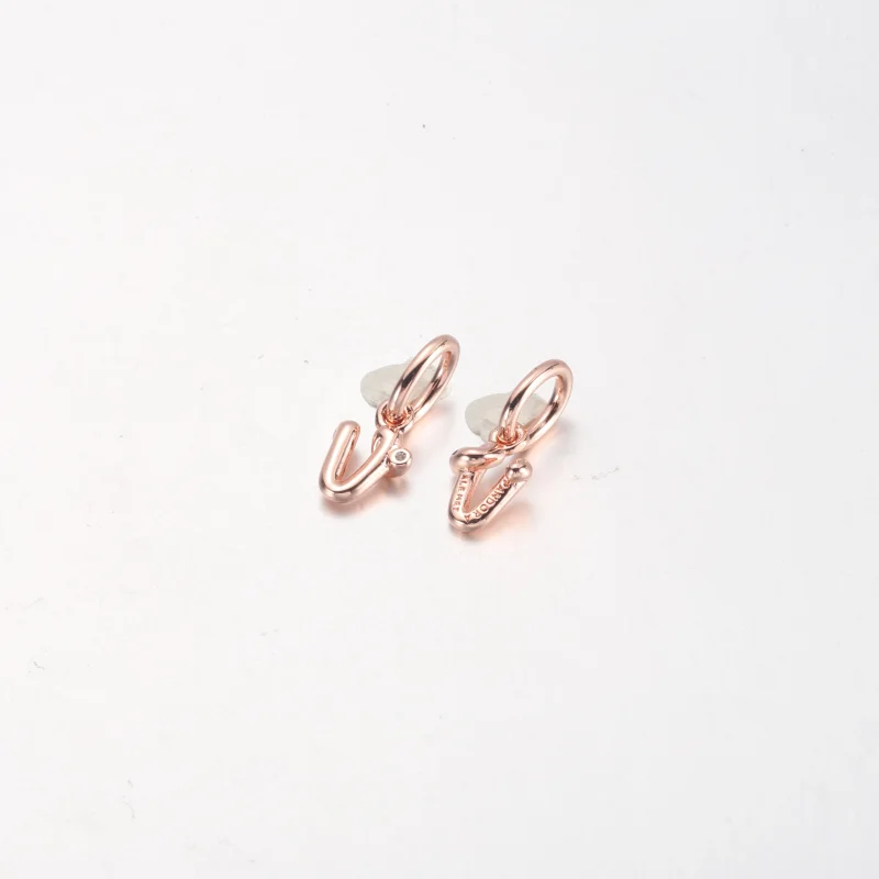 (image for) PANDORA Letter A Script Alphabet Dangle Charm - 782531C01 - View 23