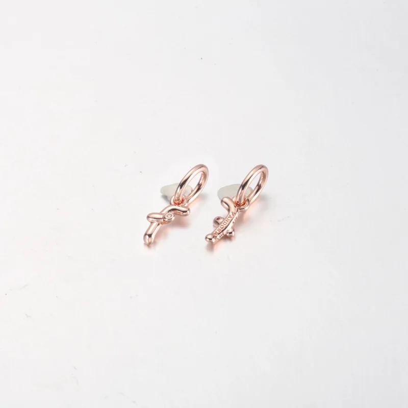 (image for) PANDORA Letter A Script Alphabet Dangle Charm - 782531C01 - View 34