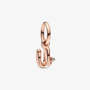 (image for) PANDORA Letter U Script Alphabet Dangle Charm - 782479C01