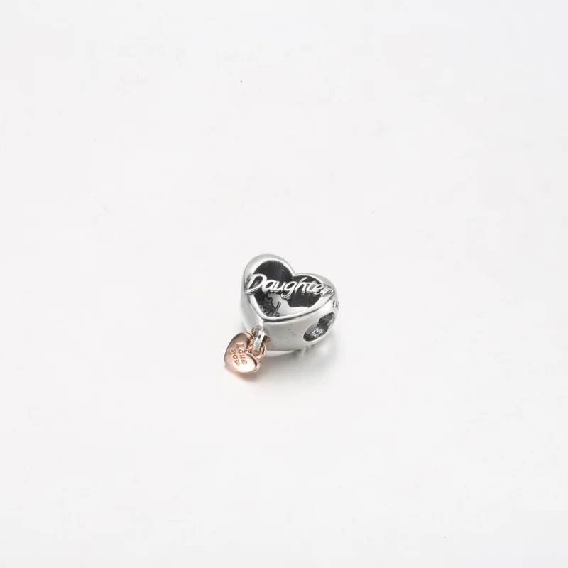 (image for) PANDORA Love You Daughter Heart Charm - 782327C00 - View 5