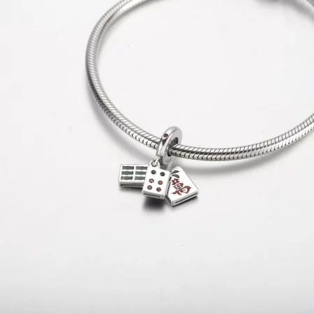 PANDORA Mahjong Triple Dangle Charm - 792523C01