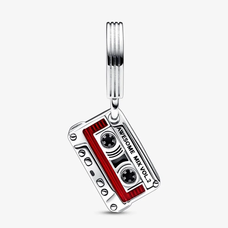 (image for) PANDORA Marvel Guardians of the Galaxy Cassette Tape Dangle Charm - 792564C01 - View 4