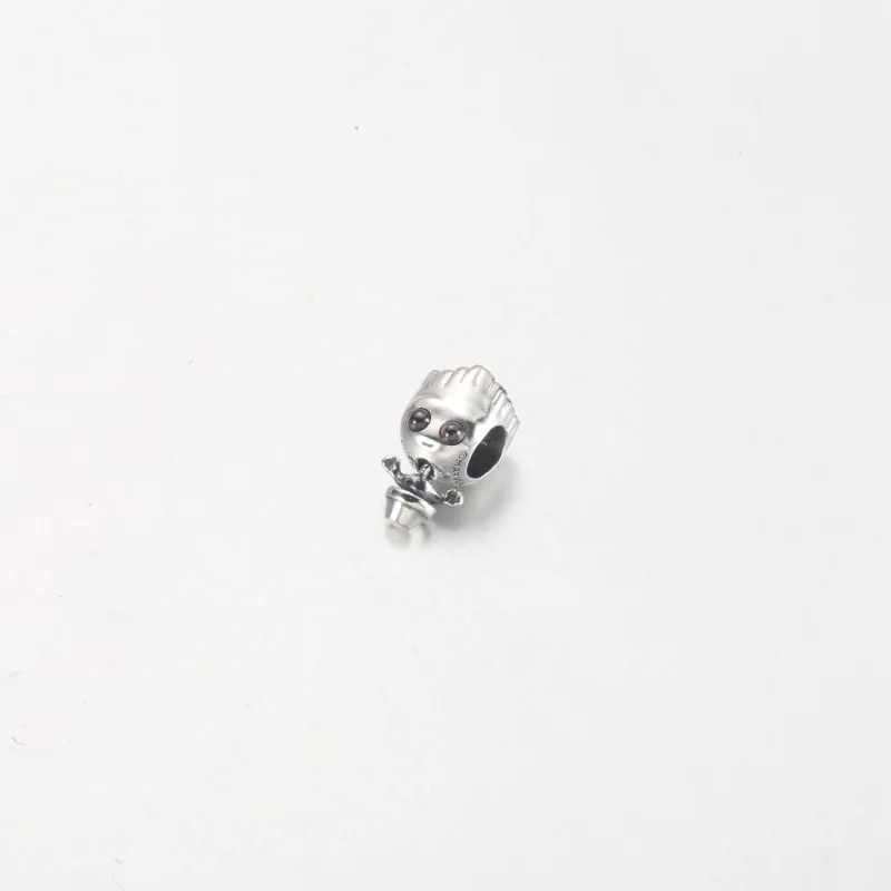 (image for) PANDORA Marvel Guardians of the Galaxy Dancing Groot Charm - 792554C01 - View 5