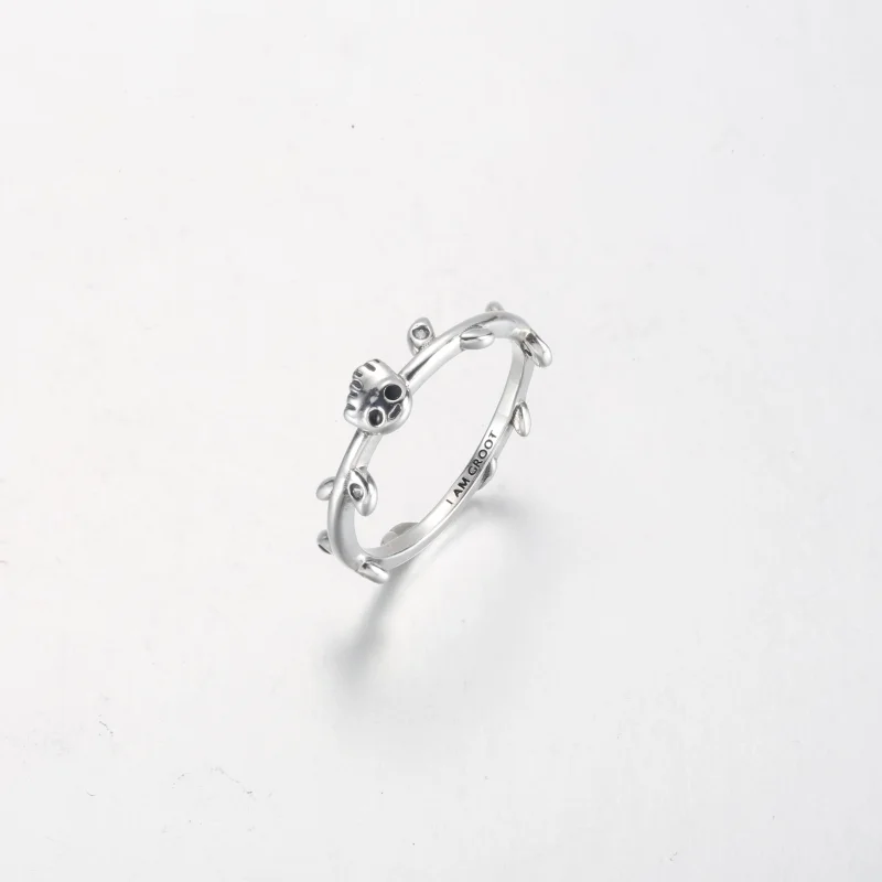 (image for) PANDORA Marvel Guardians of the Galaxy Groot Leaf Ring - 192566C01 - View 9