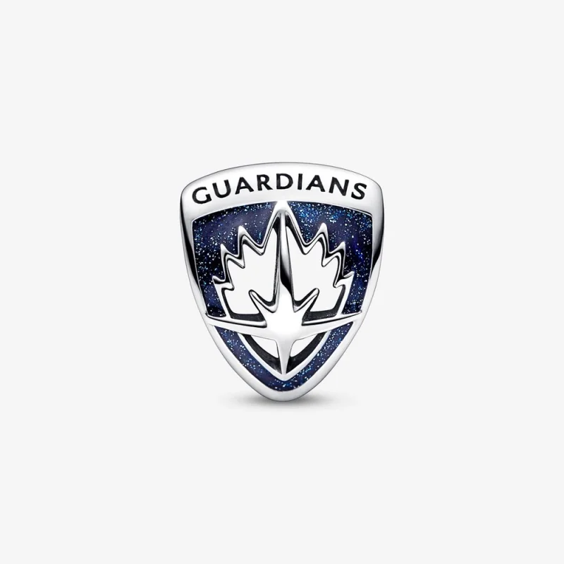(image for) PANDORA Marvel Guardians of the Galaxy Rocket Raccoon & Groot Emblem Charm - 792 - View 4