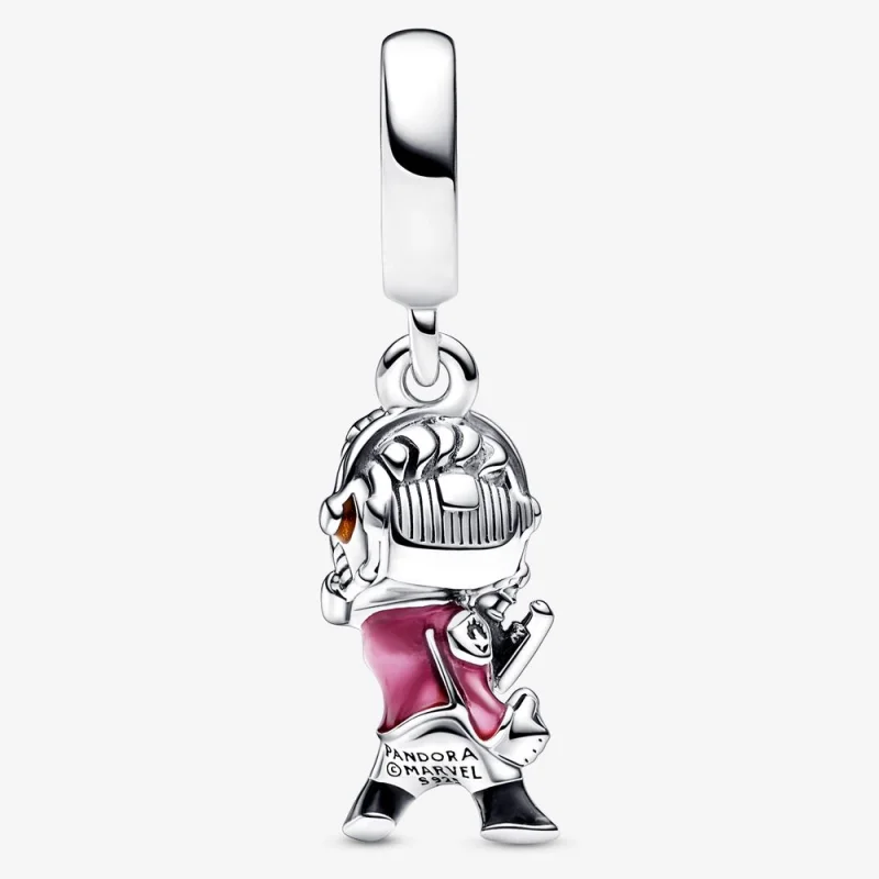 (image for) PANDORA Marvel Guardians of the Galaxy Star-Lord Dangle Charm - 792562C01 - View 4