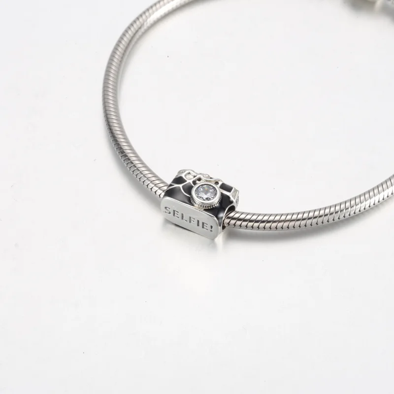 (image for) PANDORA Marvel Spider-Man Camera Selfie Charm - 792352C01 - View 12