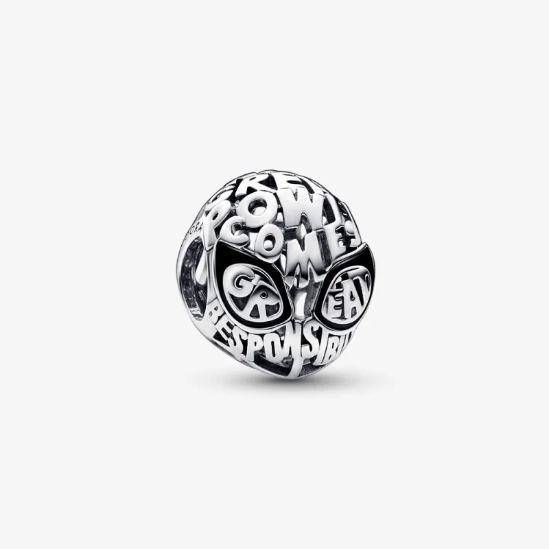 (image for) PANDORA Marvel Spider-Man Mask Charm - 792351C01 - Product Image