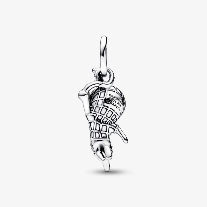 (image for) PANDORA Marvel Spider-Man Pavé Pendant - 392353C01 - View 4