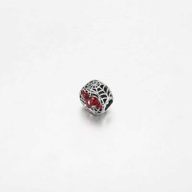 (image for) PANDORA Marvel Spider-Man Soaring City Charm - 792350C01 - View 5
