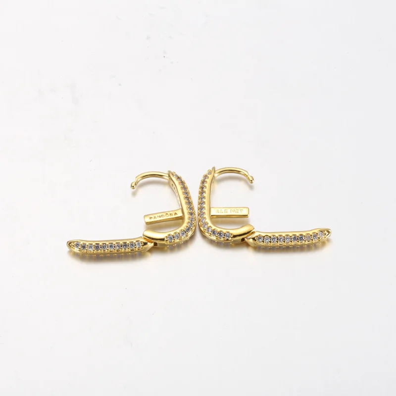 (image for) Pandora ME Pavé Link Earring - 269682C01 - View 7