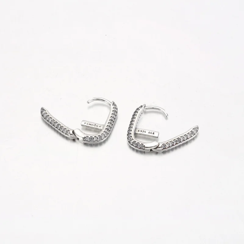 (image for) Pandora ME Pavé Single Link Earring - 299682C01 - View 11