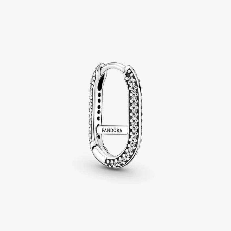 (image for) Pandora ME Pavé Single Link Earring - 299682C01 - Product Image
