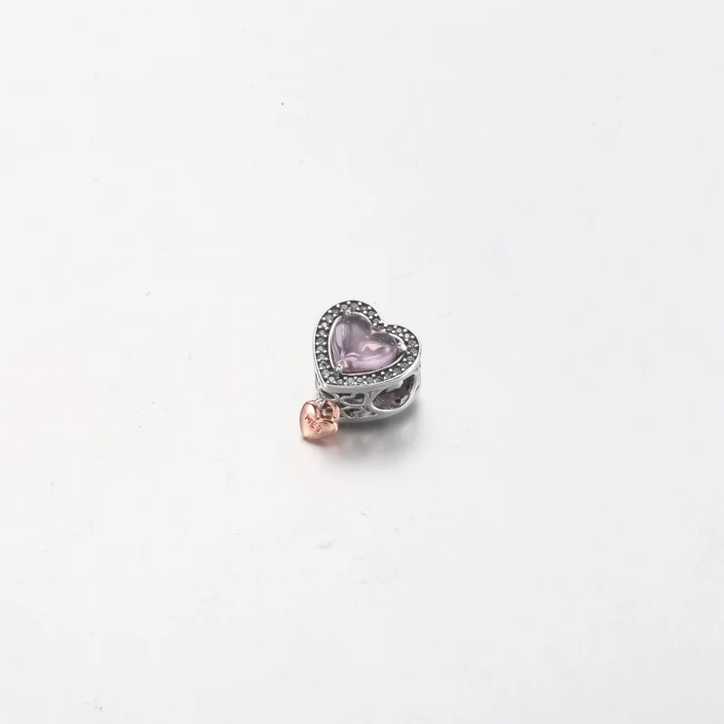 (image for) Pandora Mom and Heart Charm - 782653C01 - View 3