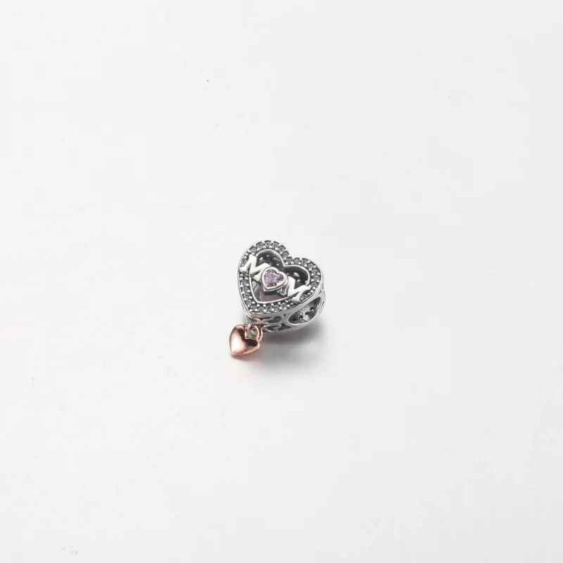 (image for) Pandora Mom and Heart Charm - 782653C01 - View 6