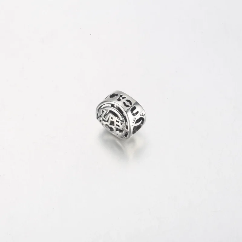 (image for) PANDORA Mom Hero Openwork Charm - 792644C00 - View 2