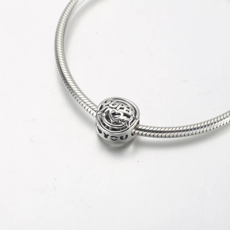 (image for) PANDORA Mom Hero Openwork Charm - 792644C00 - View 5