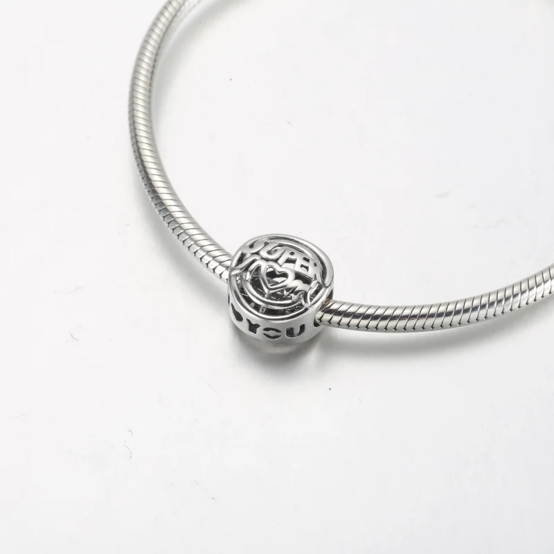 (image for) PANDORA Mom Hero Openwork Charm - 792644C00 - View 9