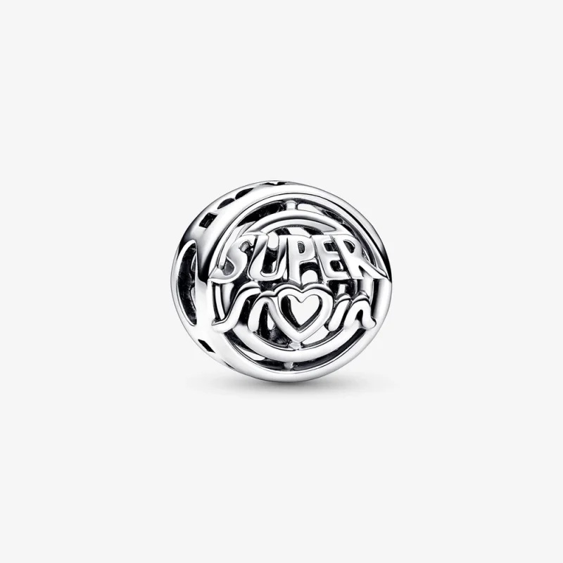 (image for) PANDORA Mom Hero Openwork Charm - 792644C00 - Product Image