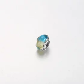 PANDORA Multicolour Murano Glass & Curved Feather Charm - 792577C00 PANDORA Multicolour Murano Glass & Curved Feather Charm - 792577C00