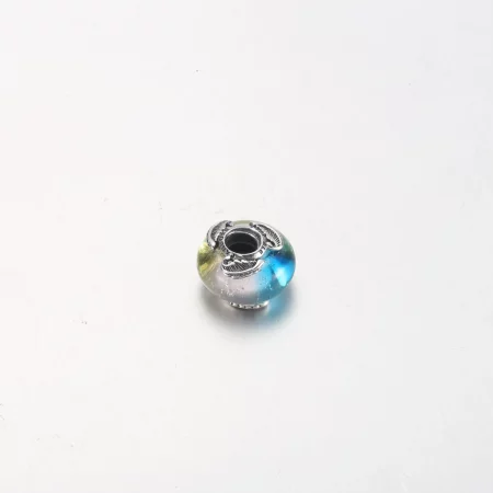 PANDORA Multicolour Murano Glass & Curved Feather Charm - 792577C00