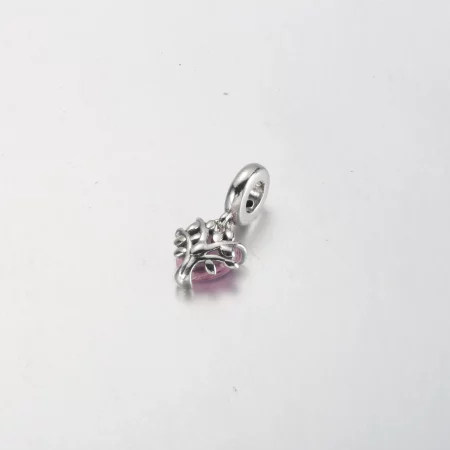PANDORA Pink Family Tree & Heart Dangle Charm - 792654C01