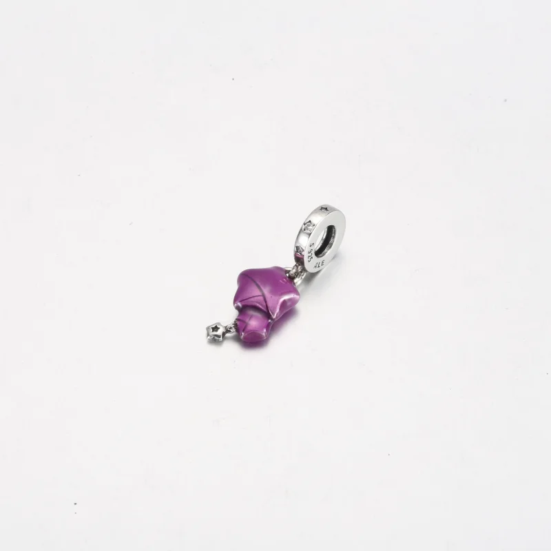 (image for) Pandora Purple Lucky Star Pendant - 792487C01 - View 6