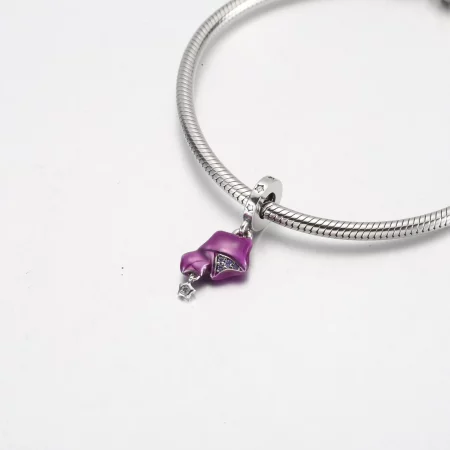 Pandora Purple Lucky Star Pendant - 792487C01