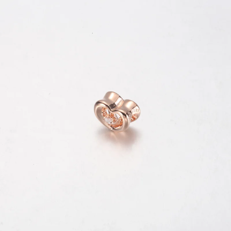 (image for) PANDORA Radiant Heart & Floating Stone Charm - 782493C01 - View 5