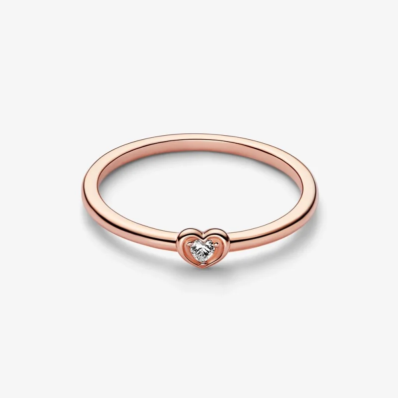 (image for) PANDORA Radiant Heart Ring - 182495C01 - View 3